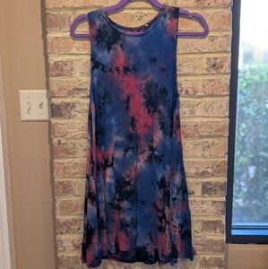 Fun & Flowy Tie-Dye Sleeveless Dress